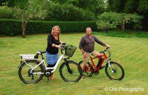why own an electric bike - pictured are the Roodog Chic & Striker