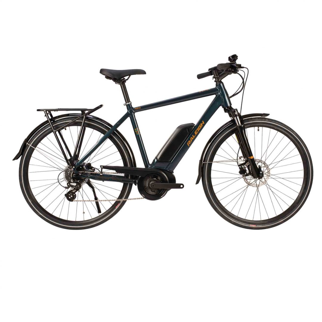 Raleigh Motus Electric Bike Crossbar Powered By Bosch Active