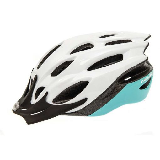 Raleigh Mission Evo Cycle Helmet White/Mint