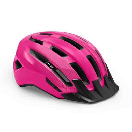 MET Downtown Cycle Helmet Pink
