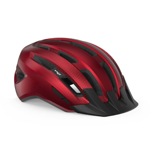 MET Downtown Cycle Helmet Red