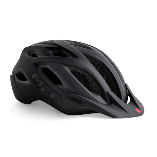 MET Crossover Cycle Helmet Black Matt